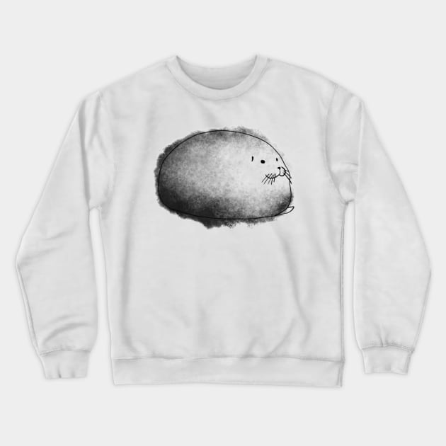 Pudgy Seal Crewneck Sweatshirt by akantha